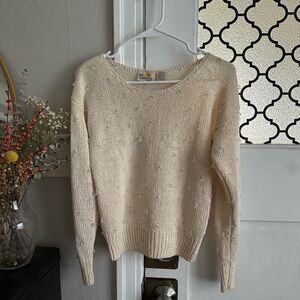 Liz Claiborne Petites Beaded Sweater